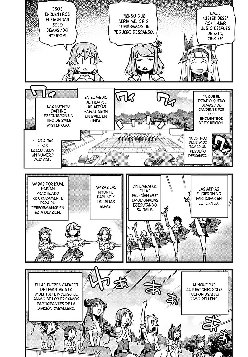 ISEKAI NONBIRI NOUKA Capitulo 144: SEGUNDO TORNEO DE ARTES MARCIALES, LA DIVISIÓN CABALLERO, ¡ADELANTE VAMOS! (1) página 3