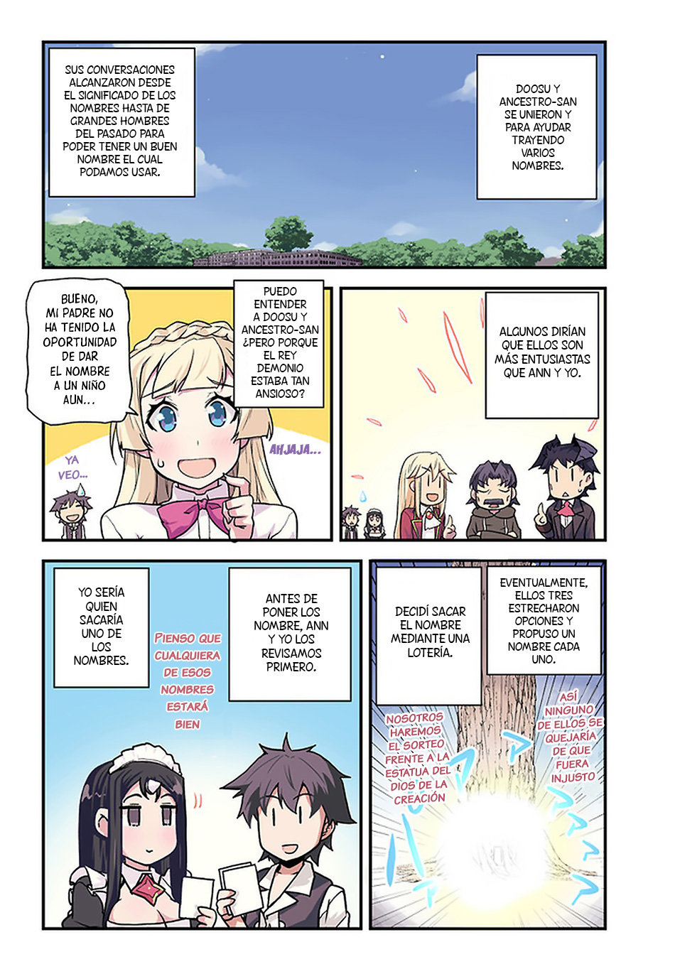 ISEKAI NONBIRI NOUKA Capitulo 148: DANDO NOMBRES Y EL FUTURO (2) página 2