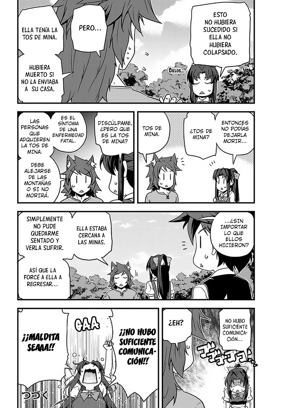ISEKAI NONBIRI NOUKA Capitulo 152: EL PROBLEMA DE LA ALDEA HOWLING página 6