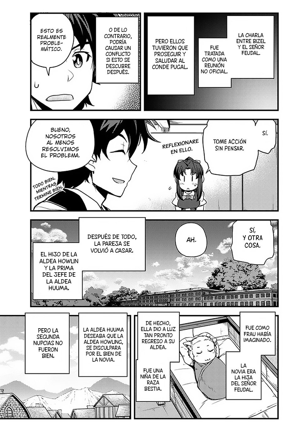 ISEKAI NONBIRI NOUKA Capitulo 153: EL PROBLEMA DE LA ALDEA HOWLING (2) página 3