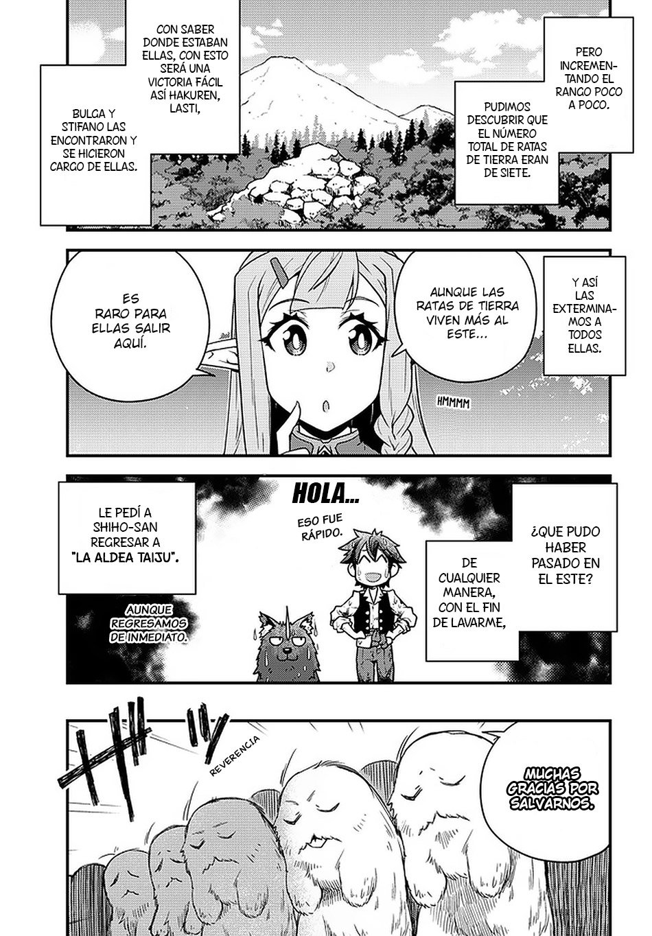 ISEKAI NONBIRI NOUKA Capitulo 158: RATA DE TIERRA (2) página 3