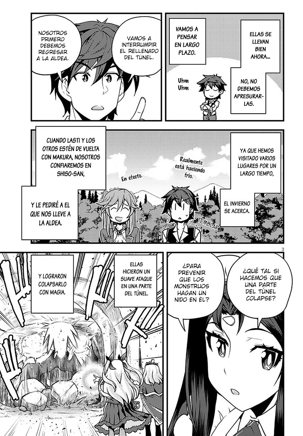 ISEKAI NONBIRI NOUKA Capitulo 179: Camino de regreso a casa parte 3 reunión parte 3 (2) página 3