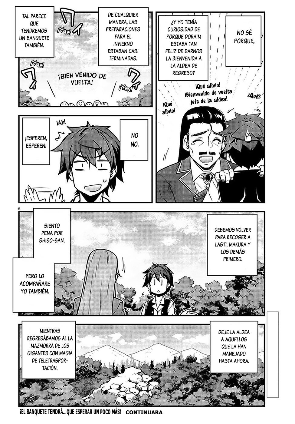 ISEKAI NONBIRI NOUKA Capitulo 179: Camino de regreso a casa parte 3 reunión parte 3 (2) página 6