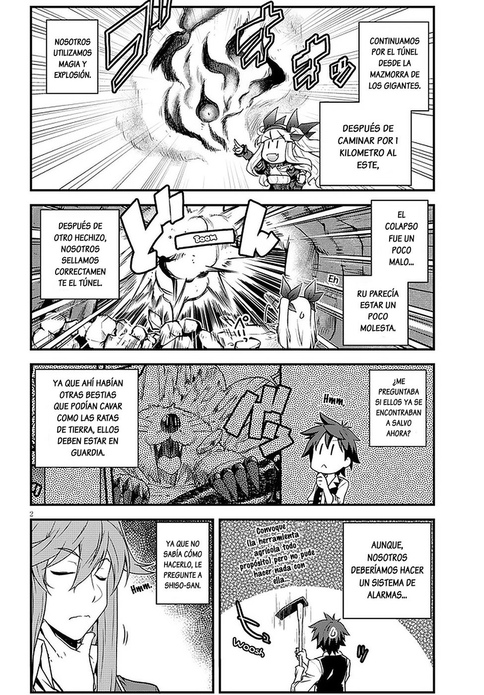 ISEKAI NONBIRI NOUKA Capitulo 182: Plan Contramedidas En Los Túneles (2) página 2