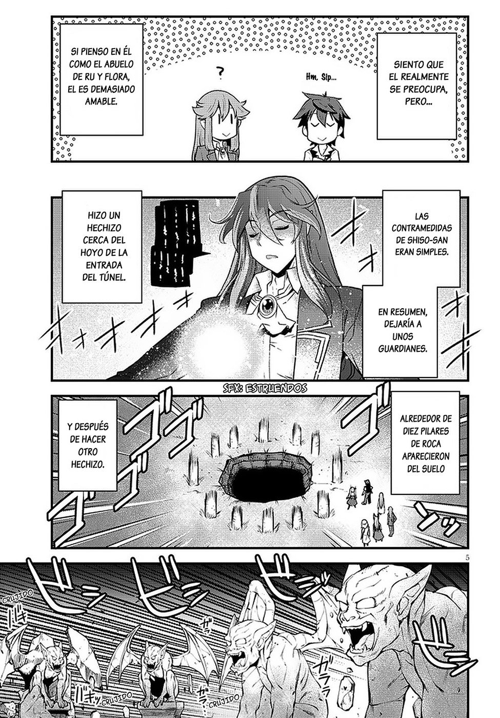 ISEKAI NONBIRI NOUKA Capitulo 182: Plan Contramedidas En Los Túneles (2) página 5