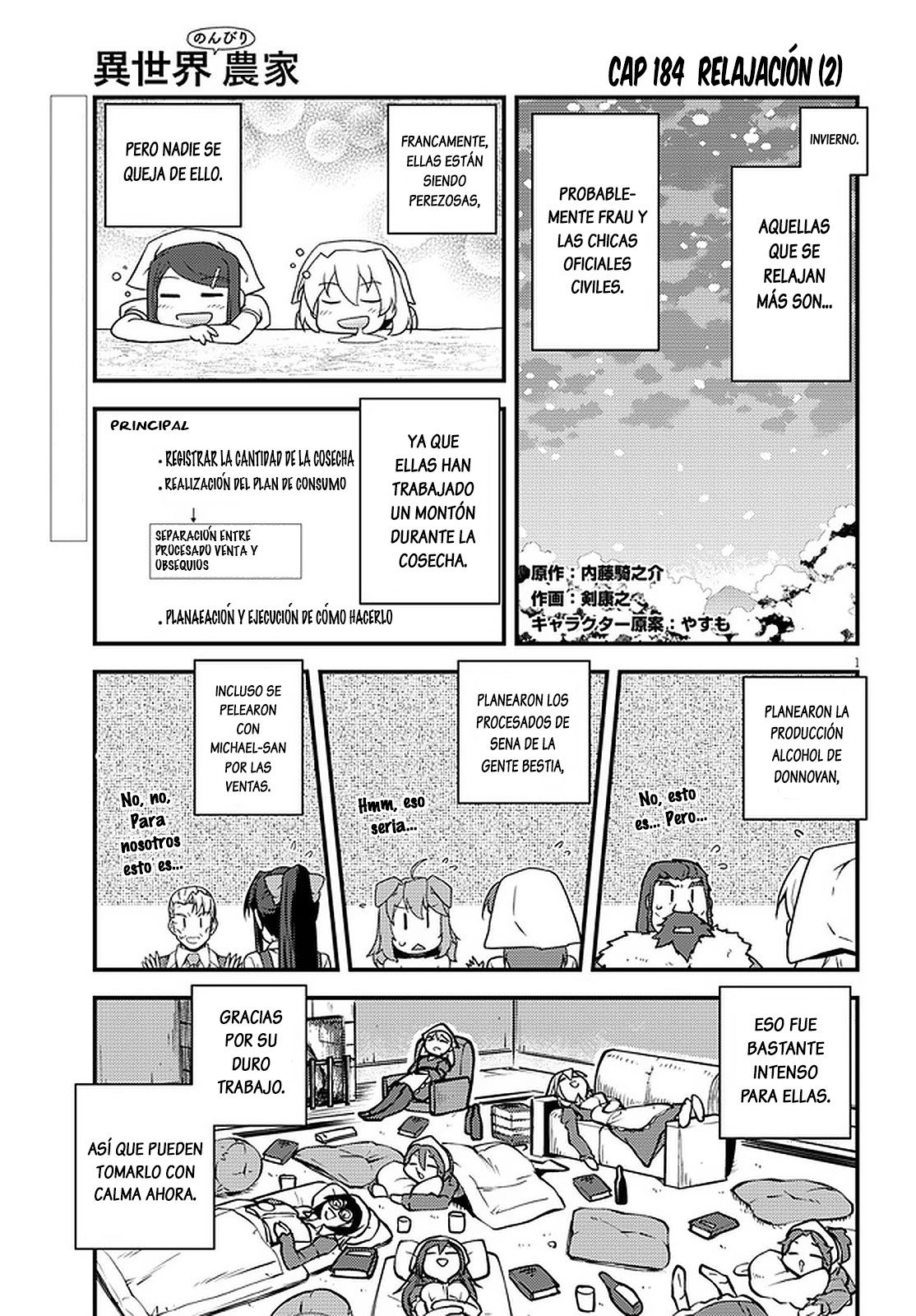 ISEKAI NONBIRI NOUKA Capitulo 184: Relajación (2) página 1