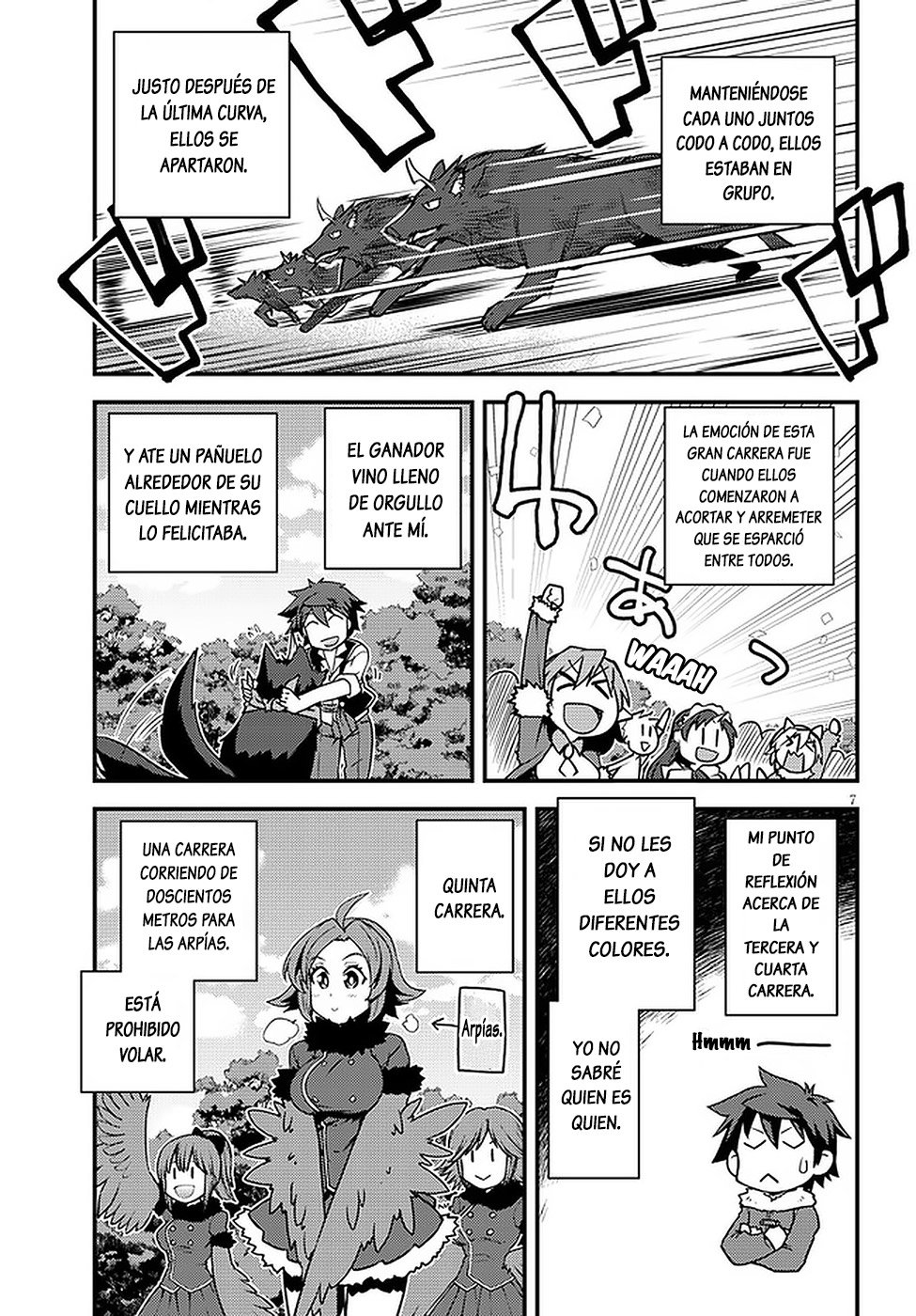 ISEKAI NONBIRI NOUKA Capitulo 187: Carrera (2) página 7