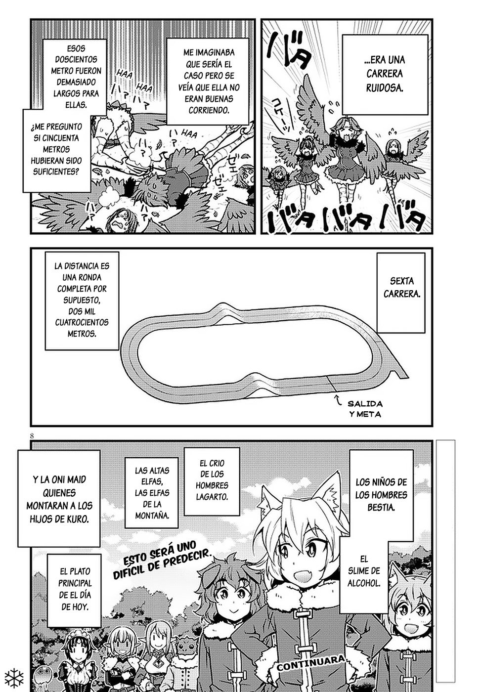 ISEKAI NONBIRI NOUKA Capitulo 187: Carrera (2) página 8