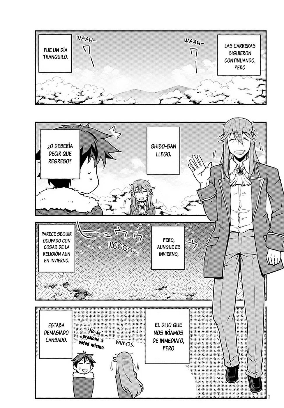 ISEKAI NONBIRI NOUKA Capitulo 189: Camino Al Santuario (1) página 3