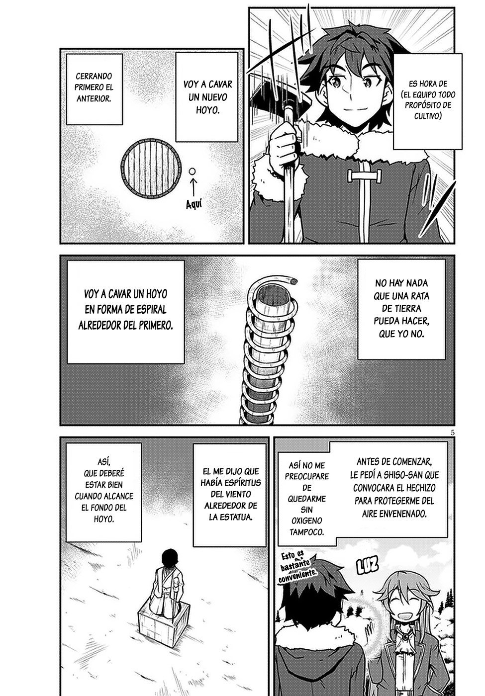 ISEKAI NONBIRI NOUKA Capitulo 190: Camino Al Santuario (2) página 5