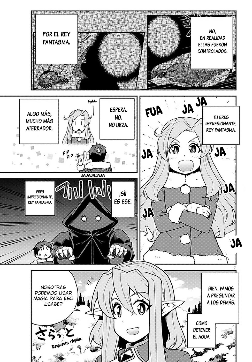 ISEKAI NONBIRI NOUKA Capitulo 190: Camino Al Santuario (2) página 7