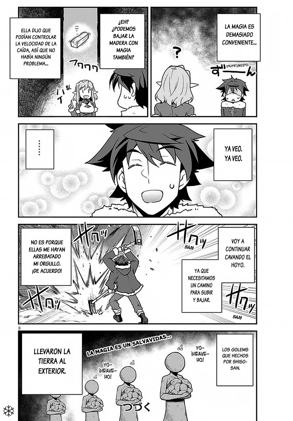ISEKAI NONBIRI NOUKA Capitulo 190: Camino Al Santuario (2) página 8