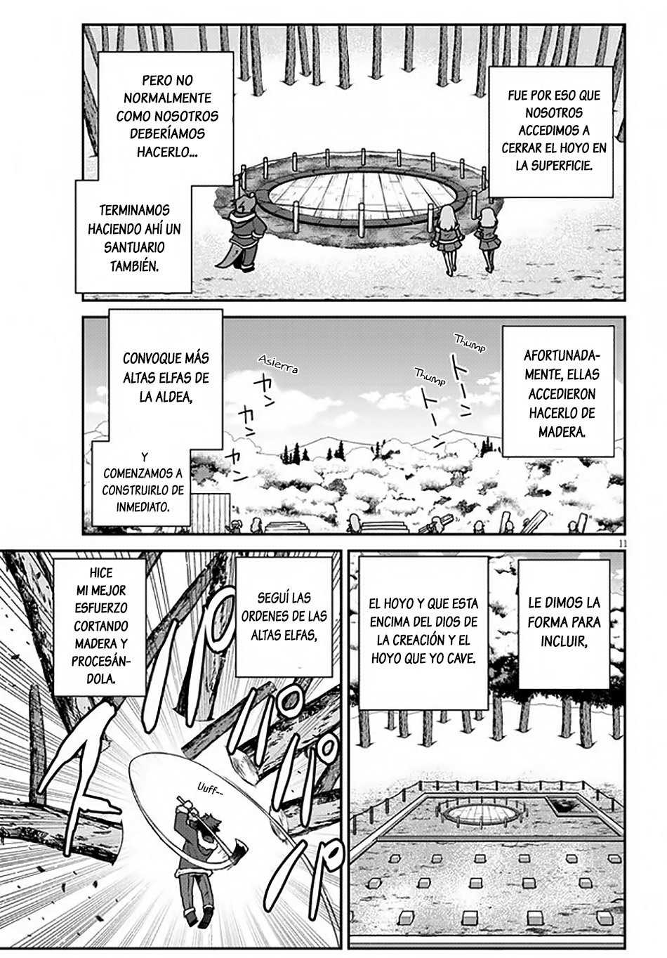 ISEKAI NONBIRI NOUKA Capitulo 191: Santuario y Caballero Fantasma (1) página 11