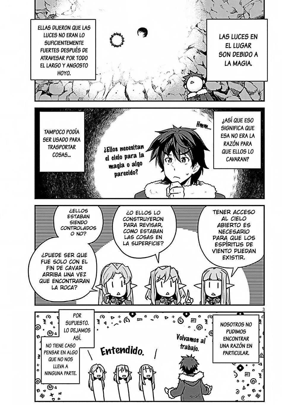 ISEKAI NONBIRI NOUKA Capitulo 191: Santuario y Caballero Fantasma (1) página 3