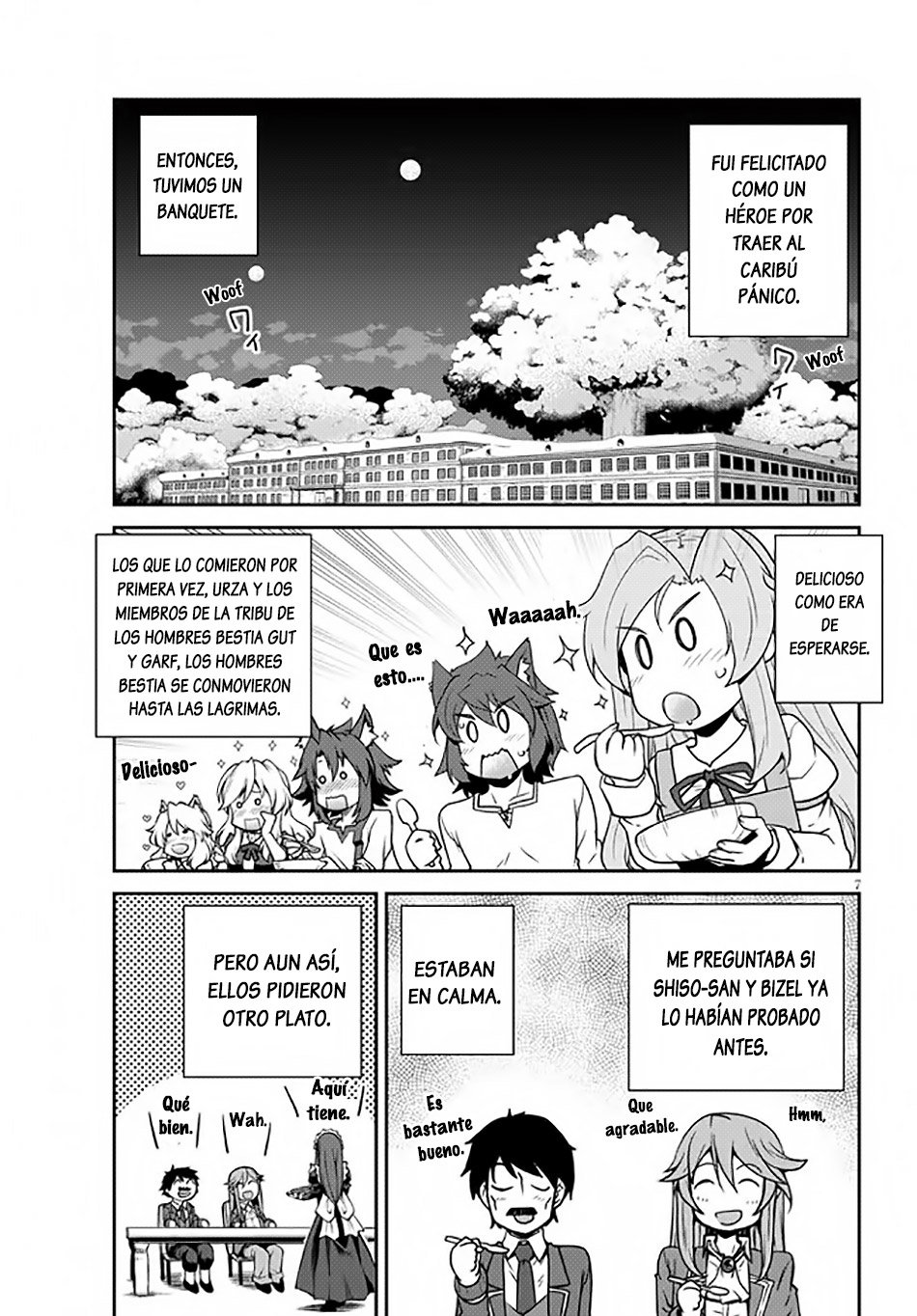 ISEKAI NONBIRI NOUKA Capitulo 191: Santuario y Caballero Fantasma (1) página 7