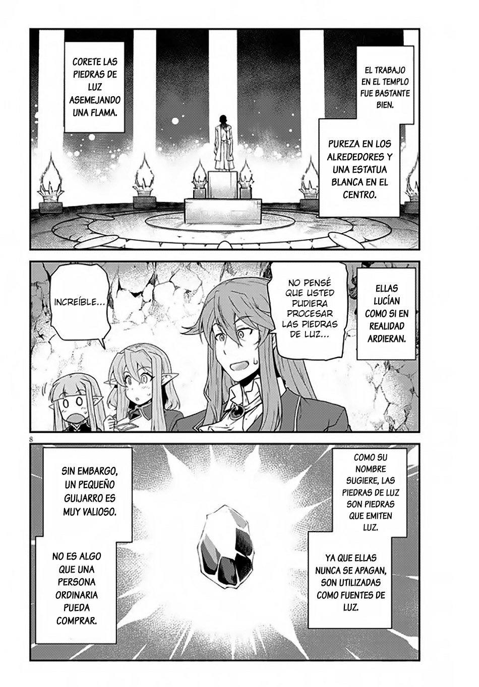 ISEKAI NONBIRI NOUKA Capitulo 191: Santuario y Caballero Fantasma (1) página 8