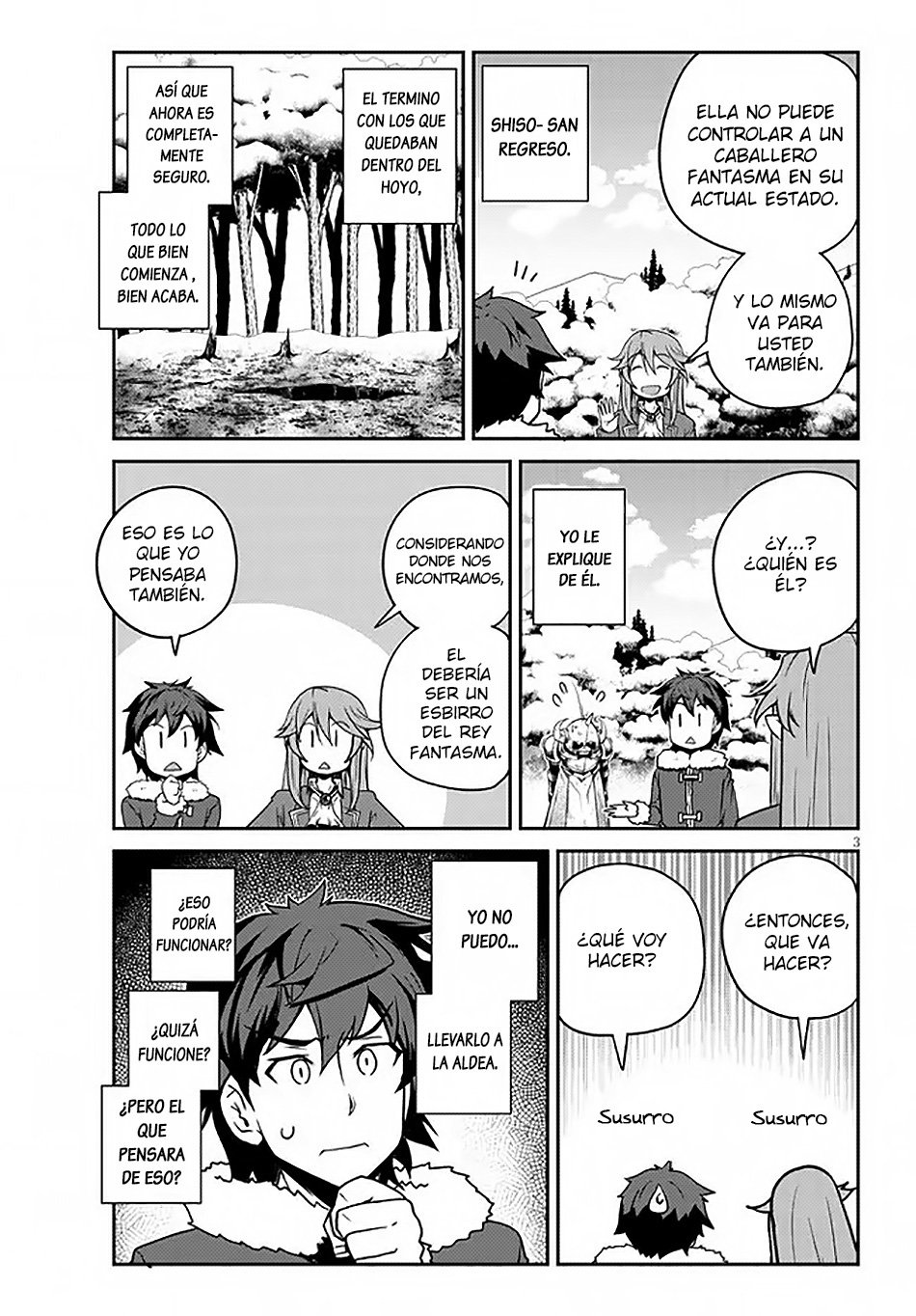 ISEKAI NONBIRI NOUKA Capitulo 194: Santuario y Caballero Fantasma (4) página 3