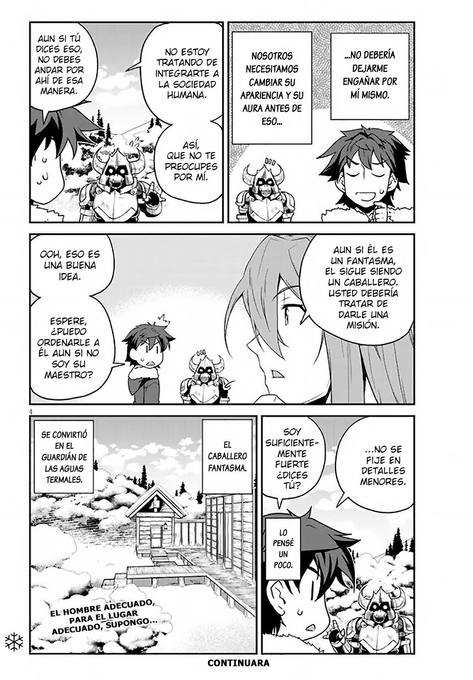 ISEKAI NONBIRI NOUKA Capitulo 194: Santuario y Caballero Fantasma (4) página 4