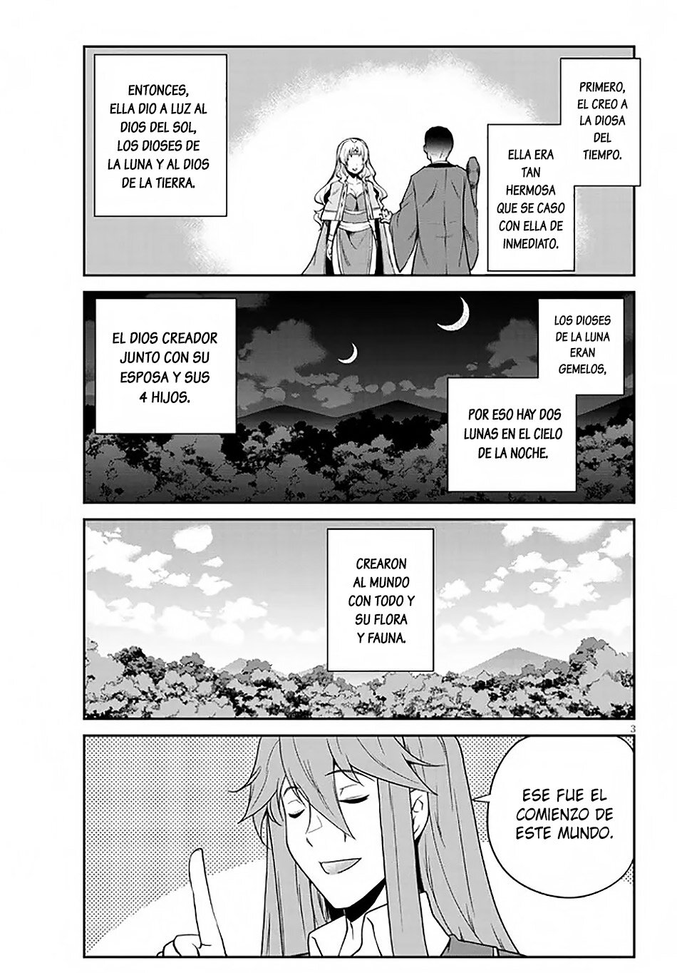 ISEKAI NONBIRI NOUKA Capitulo 199: Mito De La Creación (1) página 3
