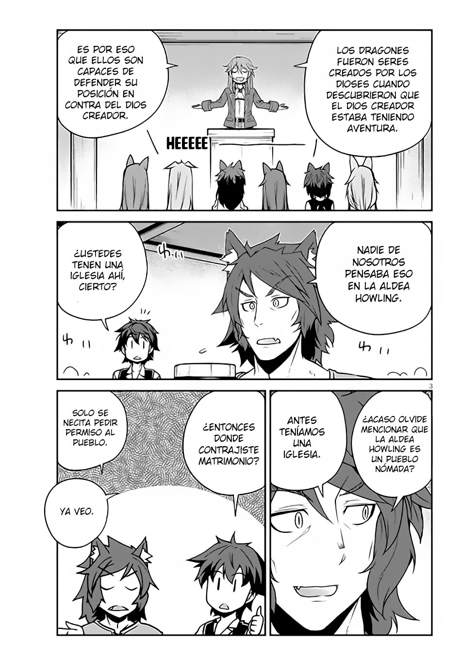 ISEKAI NONBIRI NOUKA Capitulo 200: Mito De La Creación (2) página 3