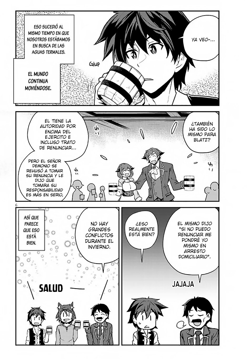 ISEKAI NONBIRI NOUKA Capitulo 200: Mito De La Creación (2) página 6