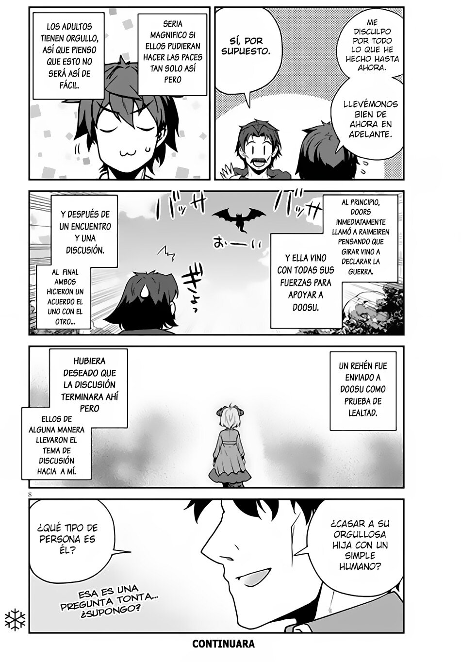 ISEKAI NONBIRI NOUKA Capitulo 200: Mito De La Creación (2) página 8