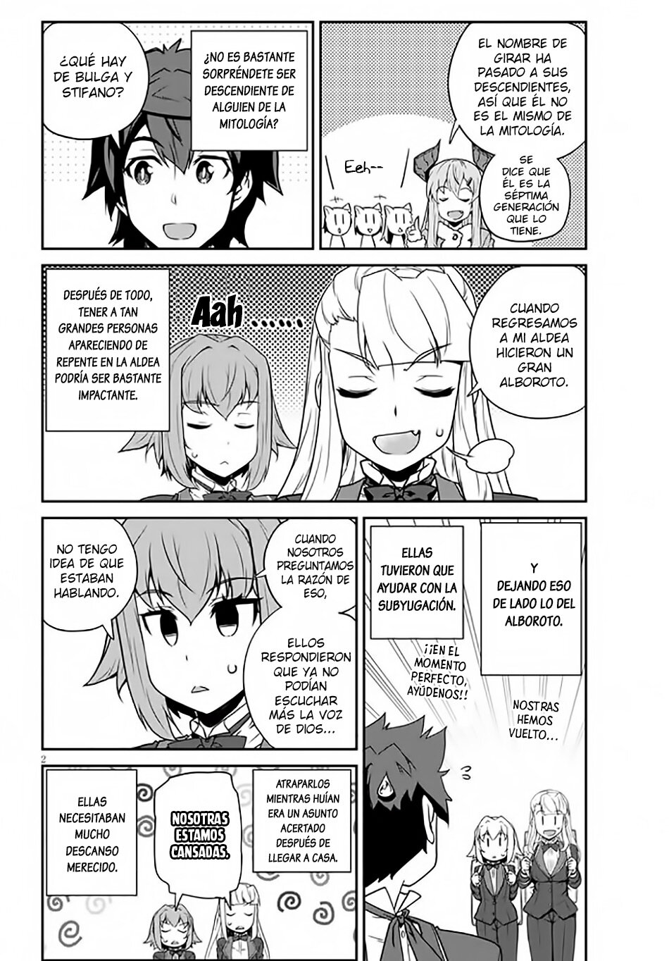 ISEKAI NONBIRI NOUKA Capitulo 201: Mito De La Creación (3) página 2