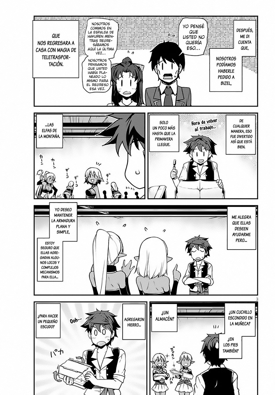 ISEKAI NONBIRI NOUKA Capitulo 207: Aun Sigue Siendo Invierno Por Poco (3) página 3