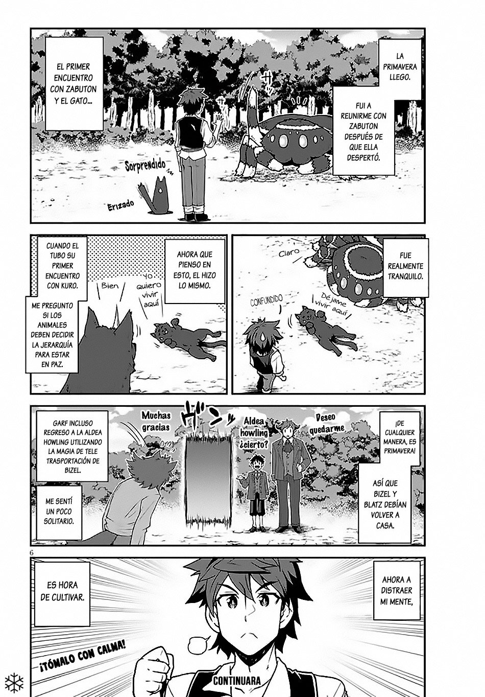 ISEKAI NONBIRI NOUKA Capitulo 209: Agente De Dios (2) página 6