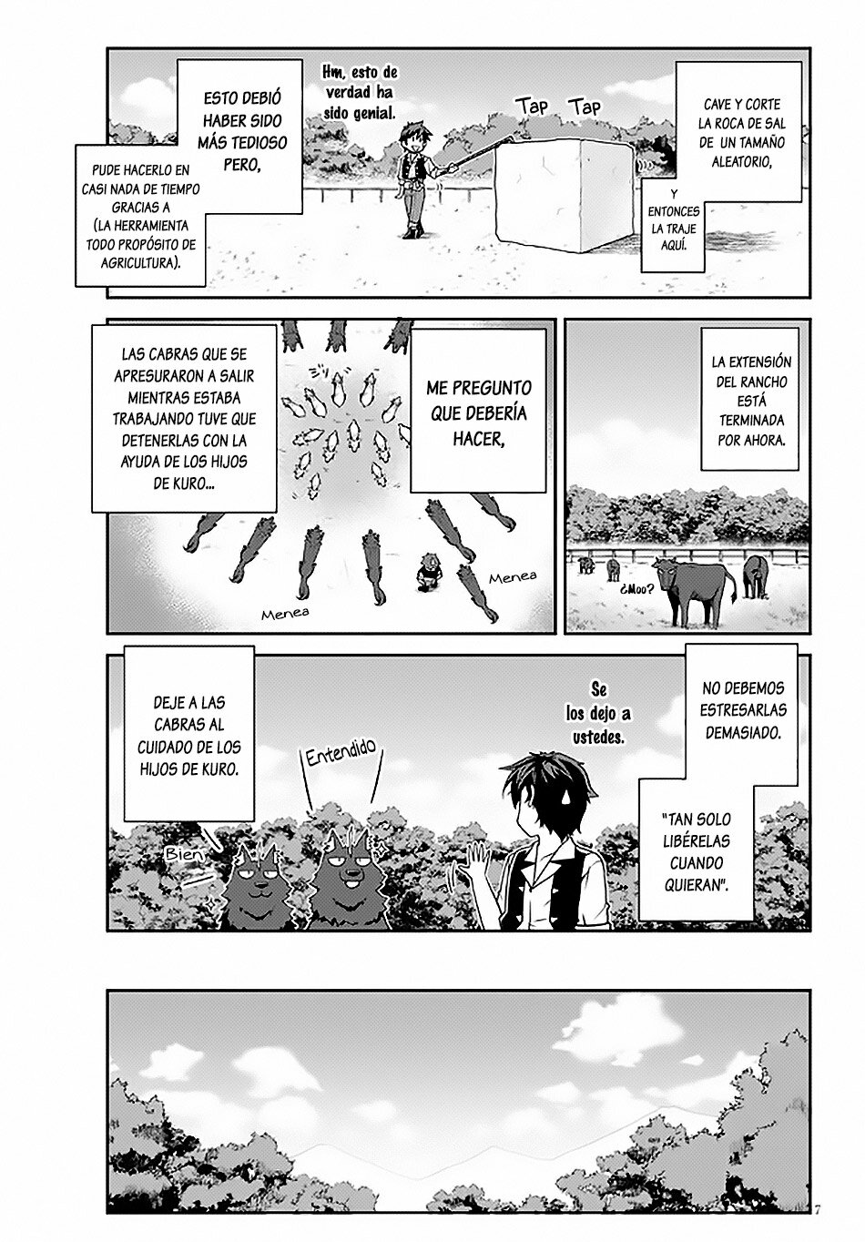 ISEKAI NONBIRI NOUKA Capitulo 212: Trabajos De Primavera, Expansión Del Rancho Y Otros página 7