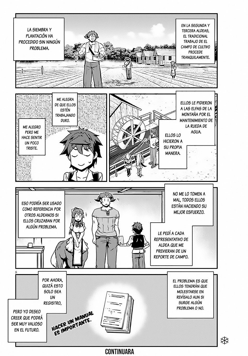 ISEKAI NONBIRI NOUKA Capitulo 212: Trabajos De Primavera, Expansión Del Rancho Y Otros página 8
