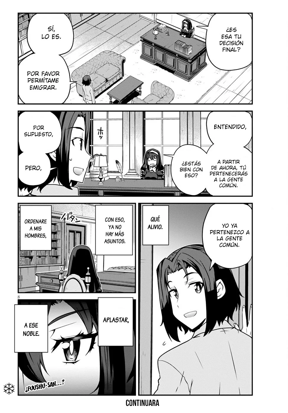 ISEKAI NONBIRI NOUKA Capitulo 219: Preparativos Para El Regalo De Fuushu (3) página 8