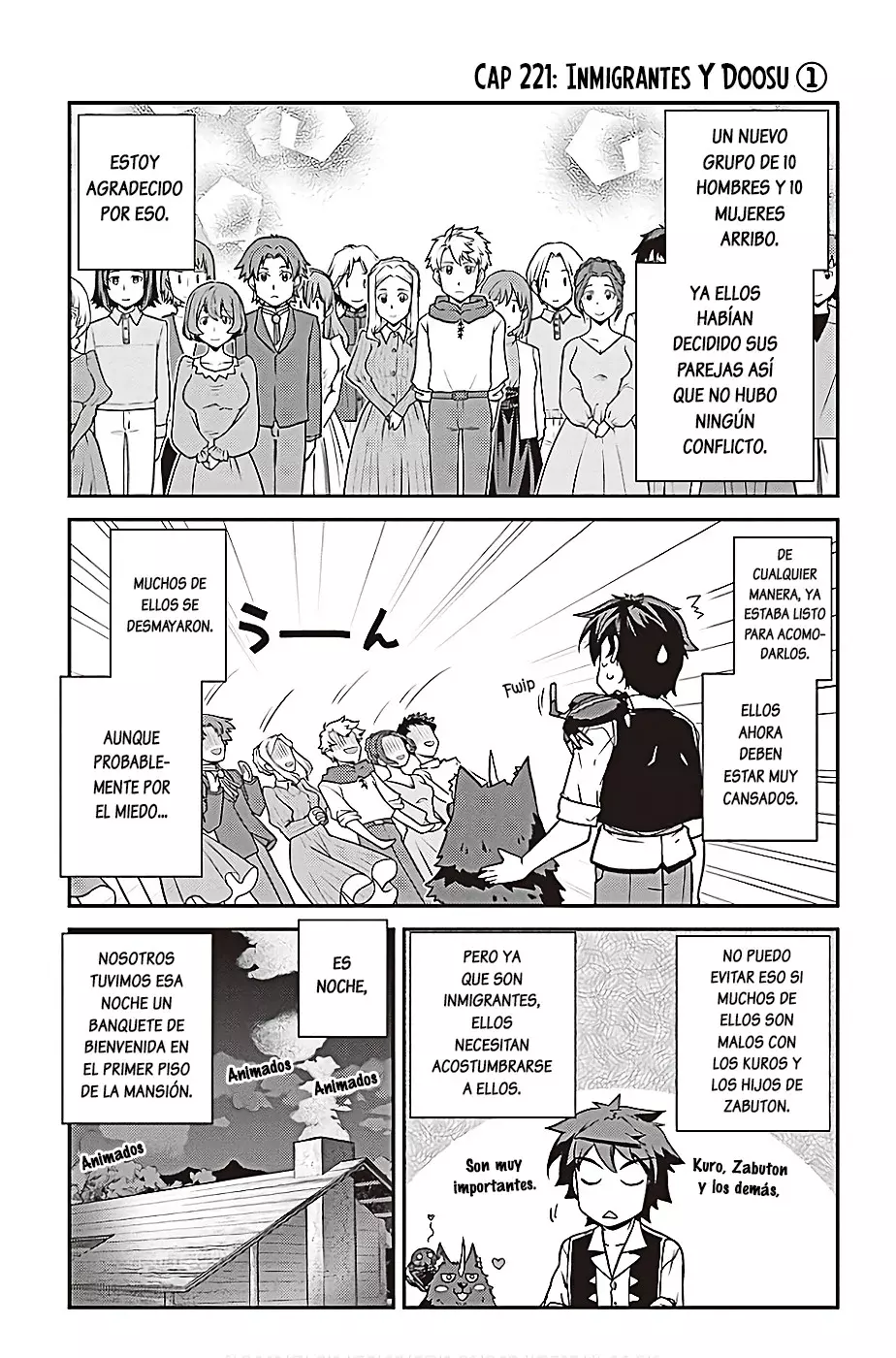 ISEKAI NONBIRI NOUKA Capitulo 221: Inmigrantes Y Doosu página 1