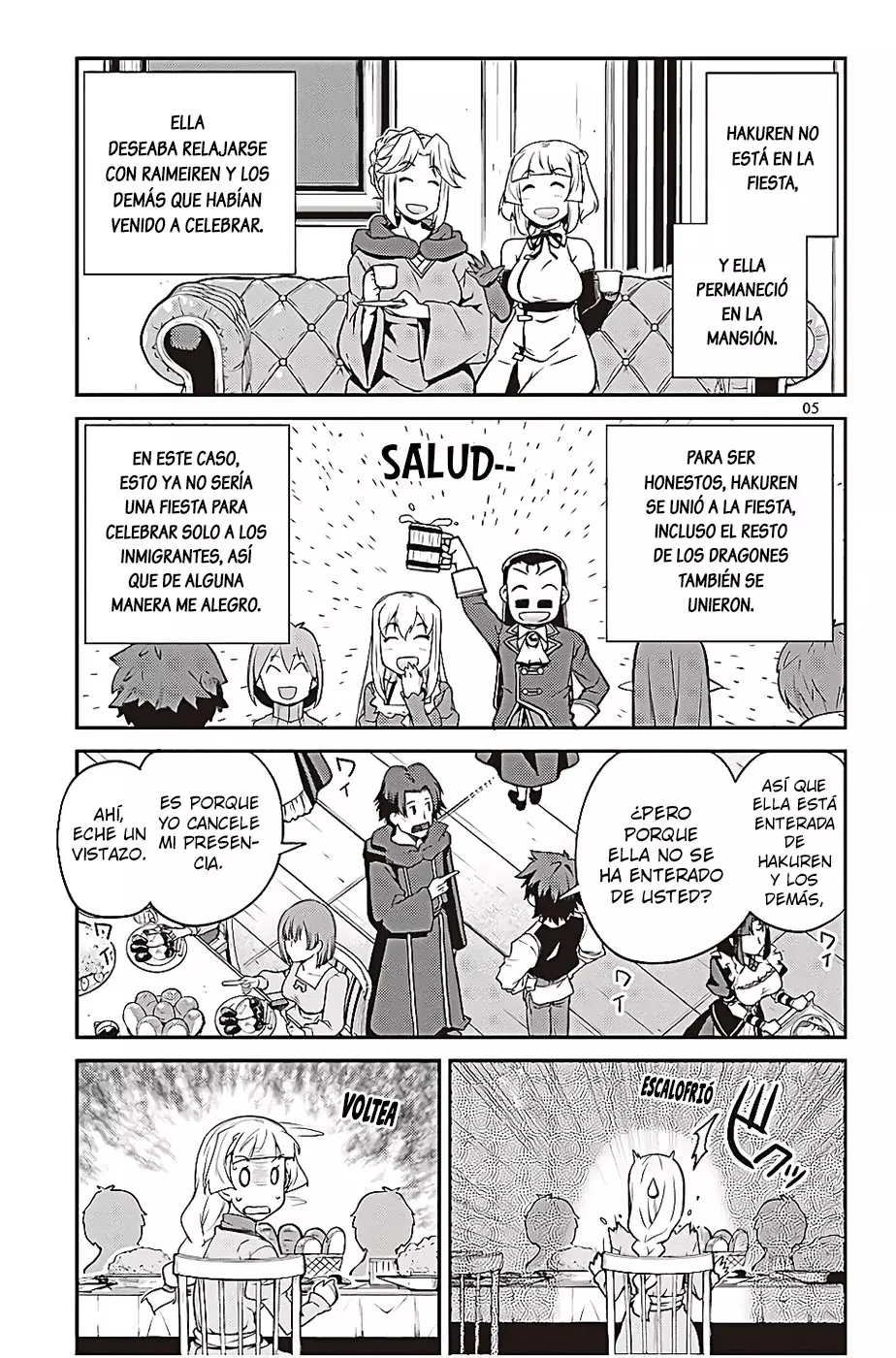 ISEKAI NONBIRI NOUKA Capitulo 222: Inmigrantes Y Doosu (2) página 5
