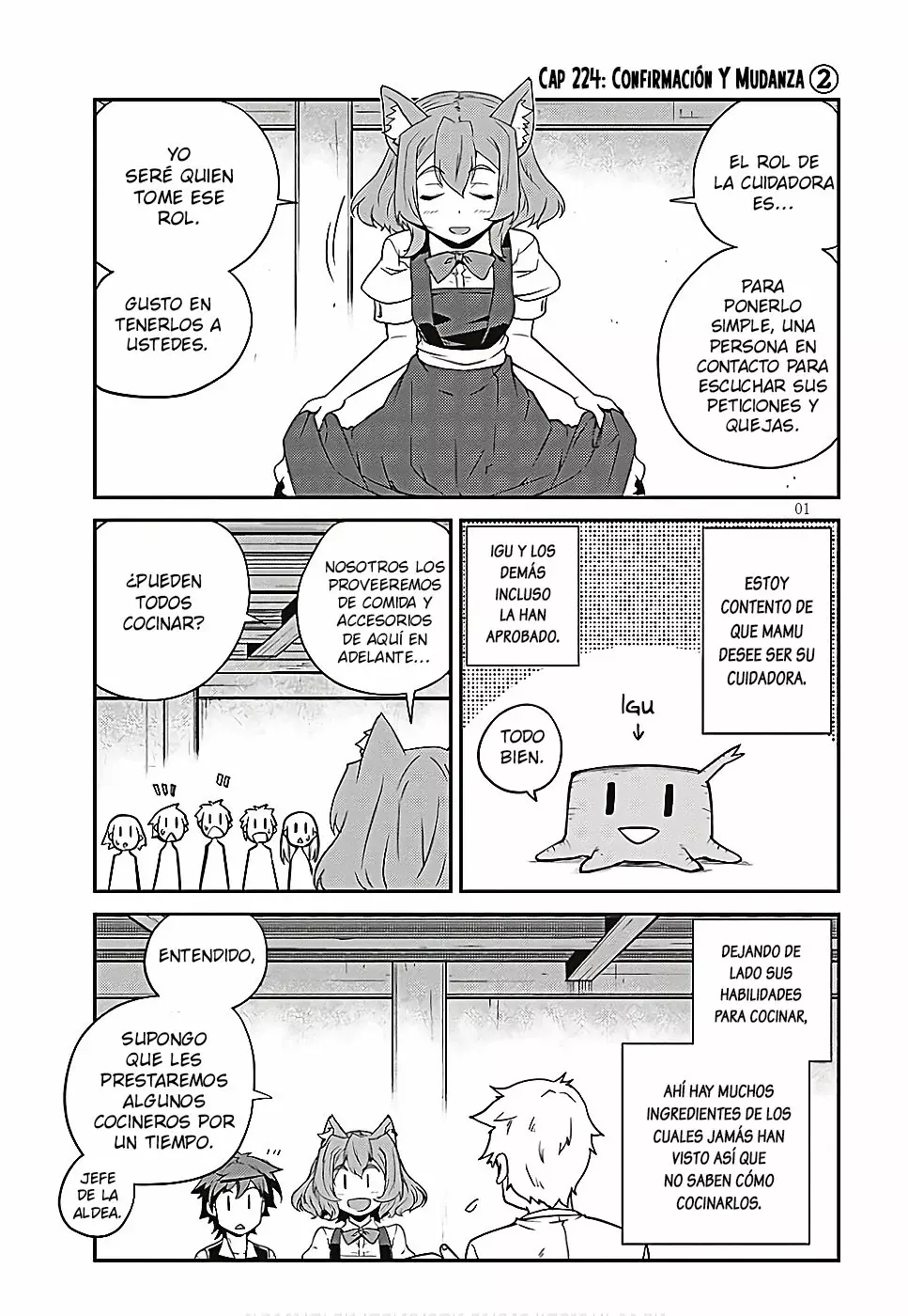 ISEKAI NONBIRI NOUKA Capitulo 224: Confirmación Y Mudanza (2) página 1
