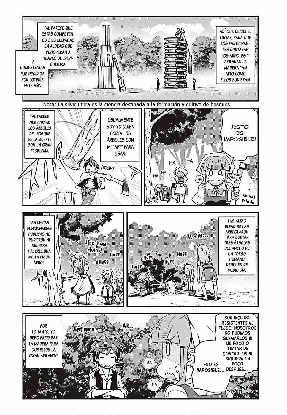 ISEKAI NONBIRI NOUKA Capitulo 228: Alcohol, Comités Ejecutivos De Festival Y Nueces (1) página 4