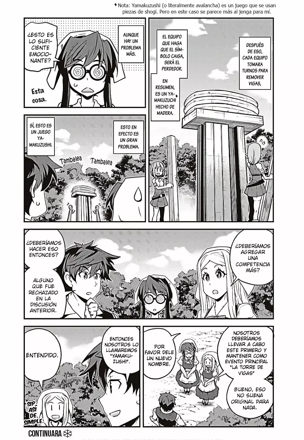 ISEKAI NONBIRI NOUKA Capitulo 228: Alcohol, Comités Ejecutivos De Festival Y Nueces (1) página 6