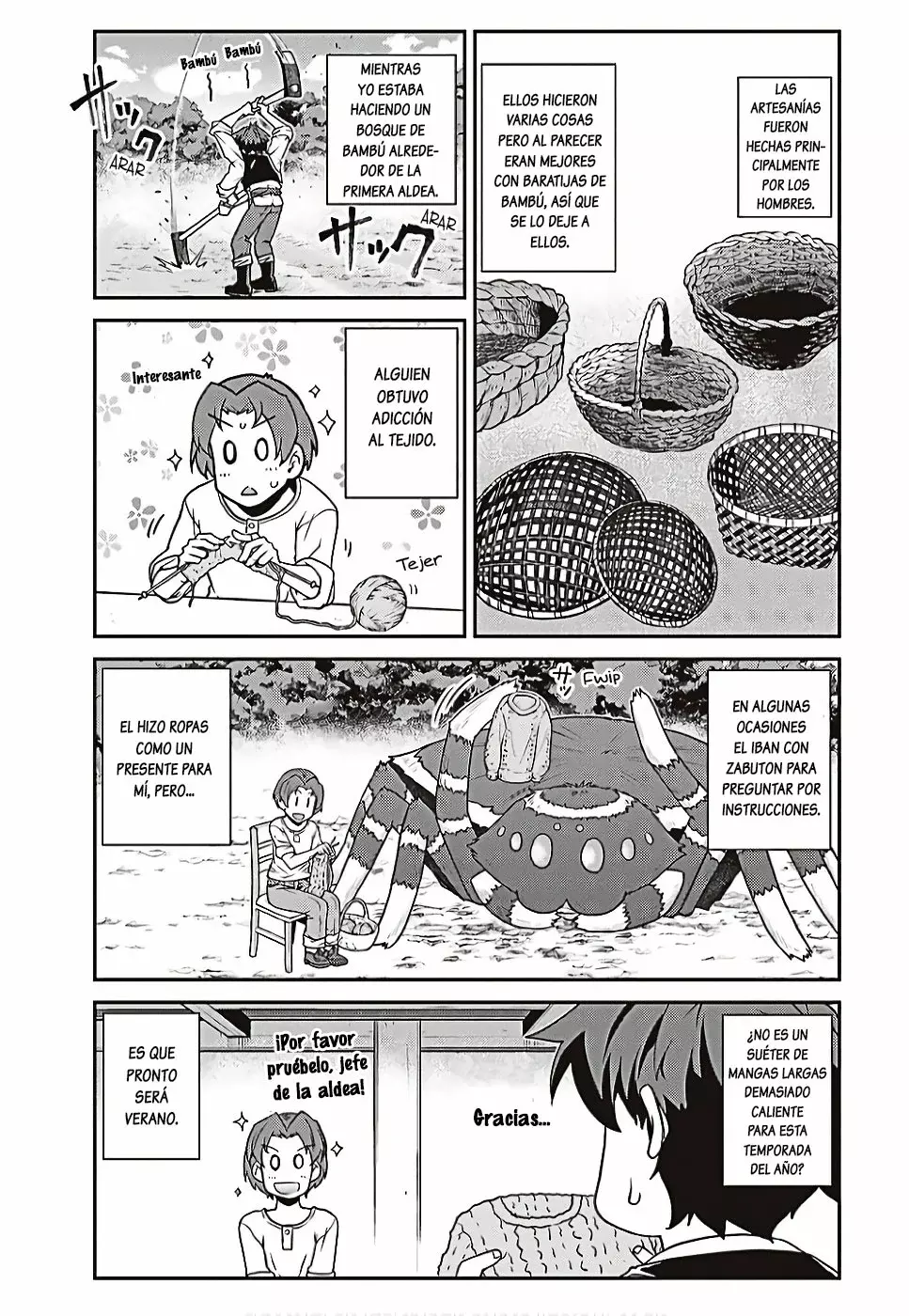 ISEKAI NONBIRI NOUKA Capitulo 230: Magia Espiritual Y Varias Cosas De La Primera Aldea (1) página 3