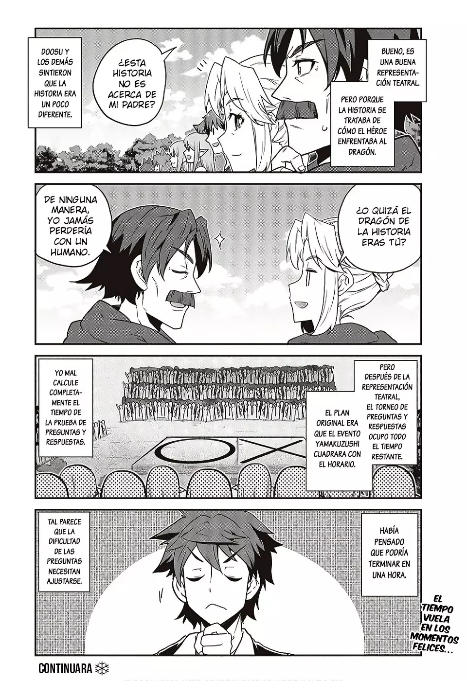 ISEKAI NONBIRI NOUKA Capitulo 234: La Noche Del Torneo De Preguntas Y Respuestas (1) página 6