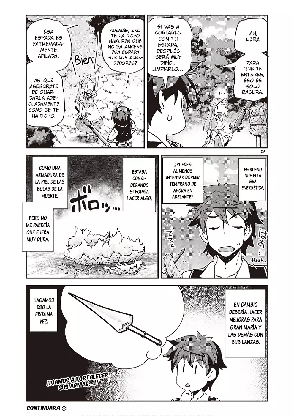 ISEKAI NONBIRI NOUKA Capitulo 243: Bola De La Muerte (3) página 6