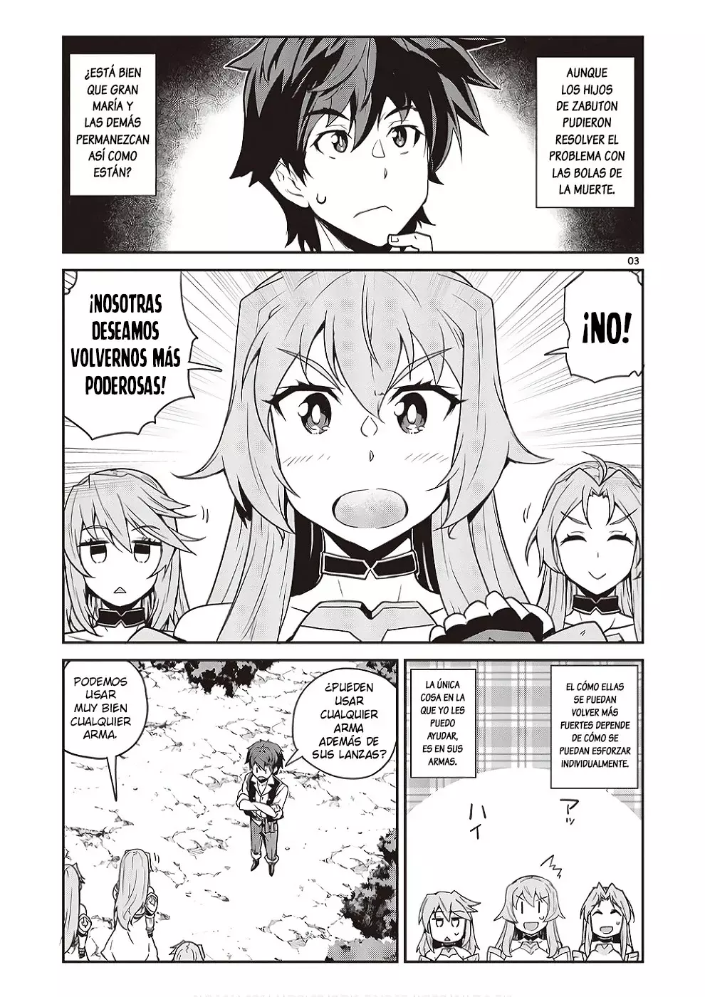ISEKAI NONBIRI NOUKA Capitulo 244: Lanzas Para Los Ángeles página 3