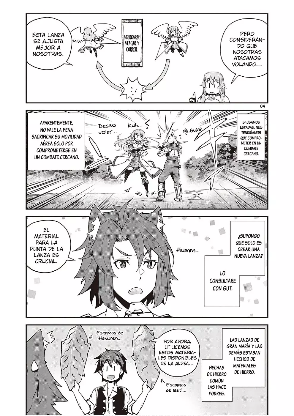 ISEKAI NONBIRI NOUKA Capitulo 244: Lanzas Para Los Ángeles página 4