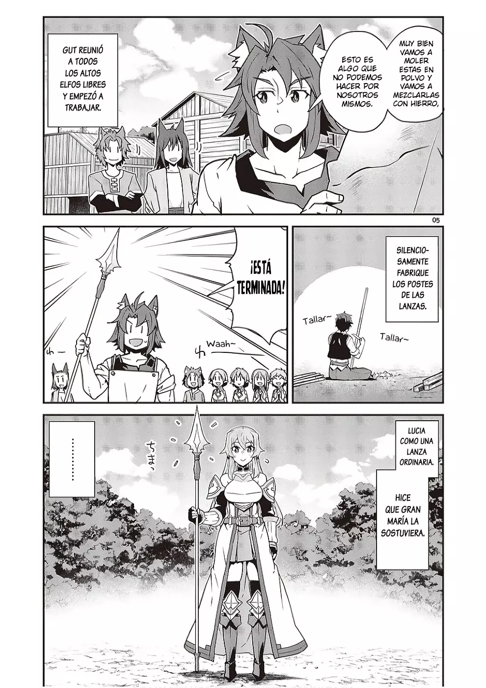 ISEKAI NONBIRI NOUKA Capitulo 244: Lanzas Para Los Ángeles página 5