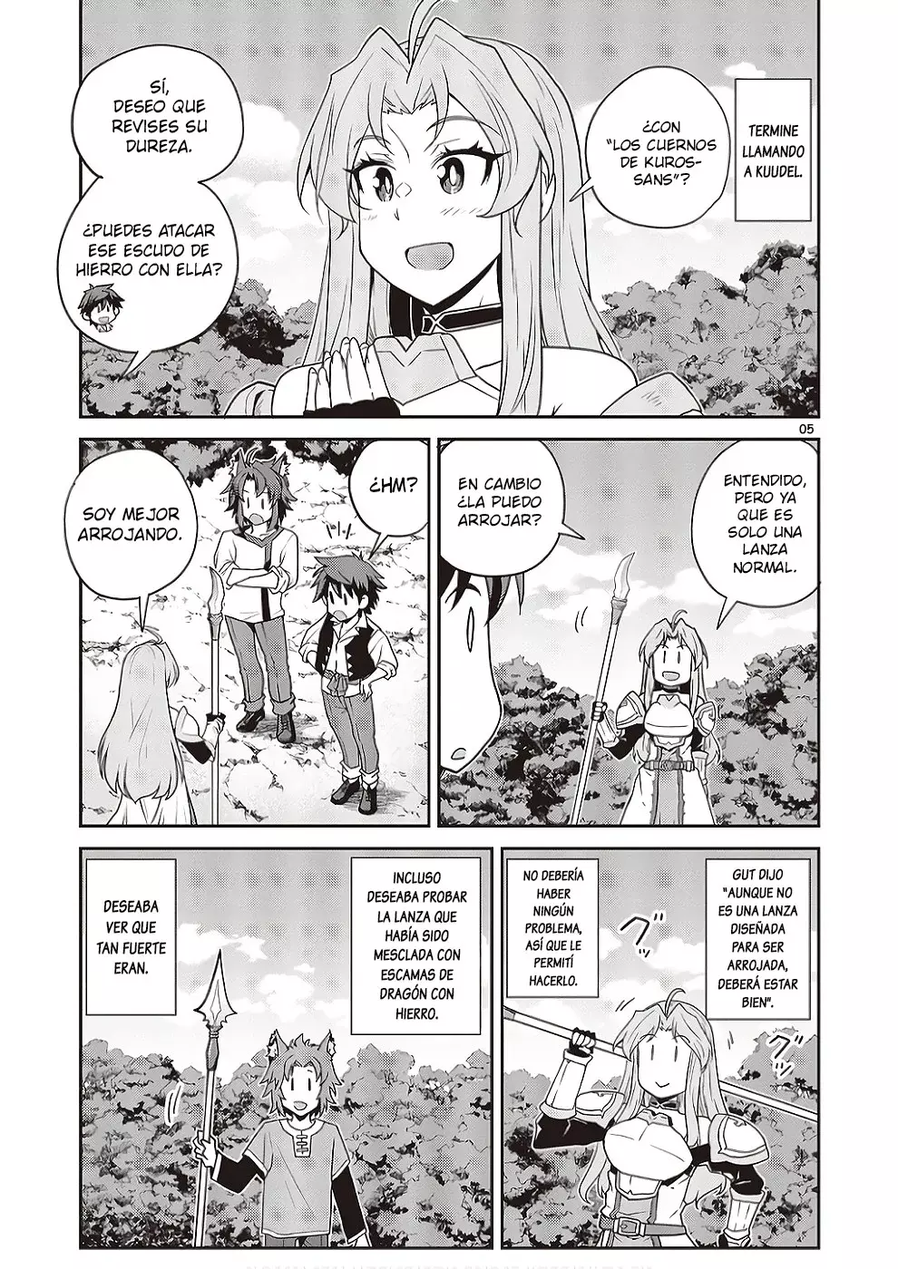 ISEKAI NONBIRI NOUKA Capitulo 245: Lanzas Para Los Ángeles (2) página 5