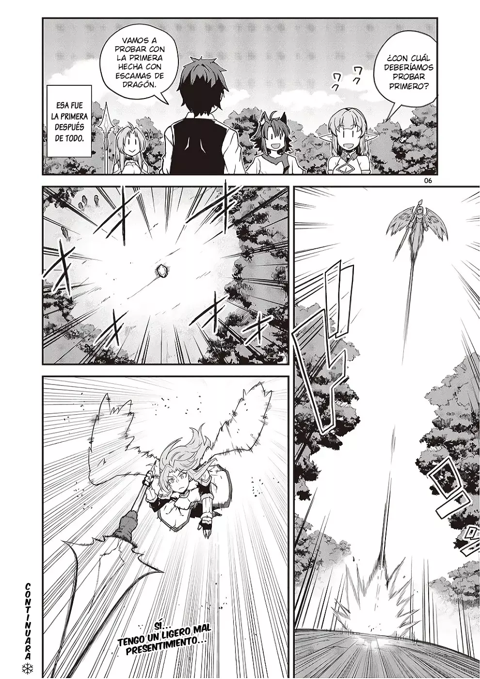 ISEKAI NONBIRI NOUKA Capitulo 245: Lanzas Para Los Ángeles (2) página 6