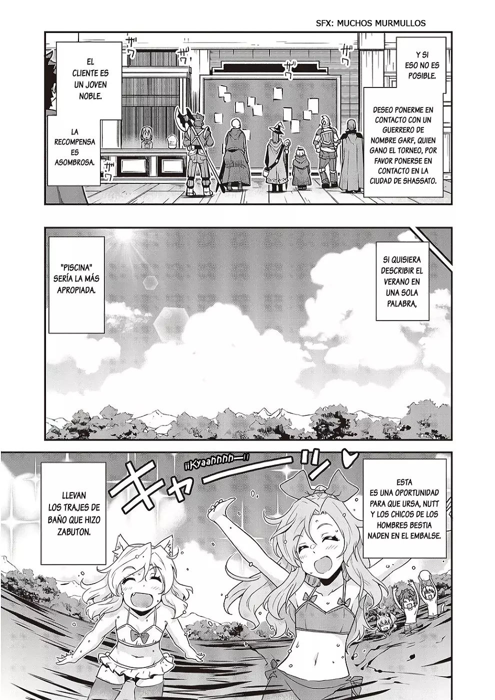 ISEKAI NONBIRI NOUKA Capitulo 254: Piscina De Verano (1) página 6