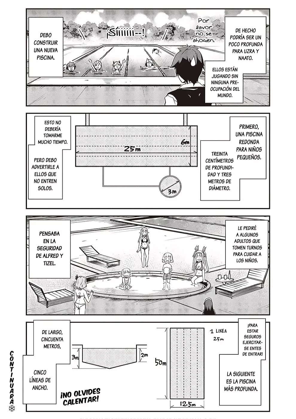 ISEKAI NONBIRI NOUKA Capitulo 254: Piscina De Verano (1) página 9