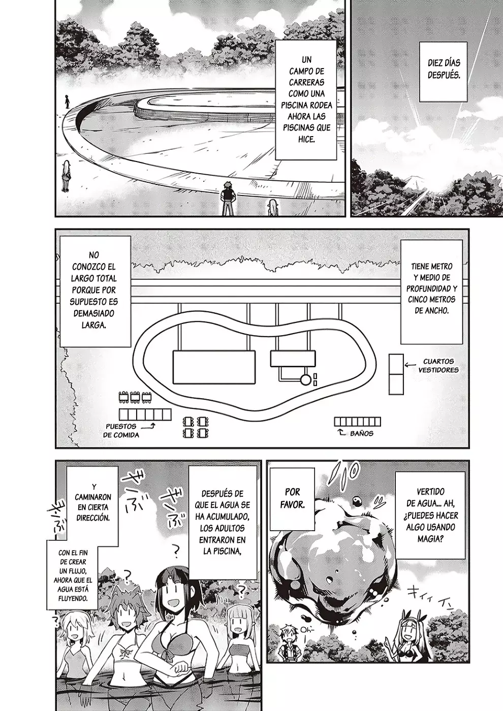 ISEKAI NONBIRI NOUKA Capitulo 255: Piscina De Verano (2) página 4
