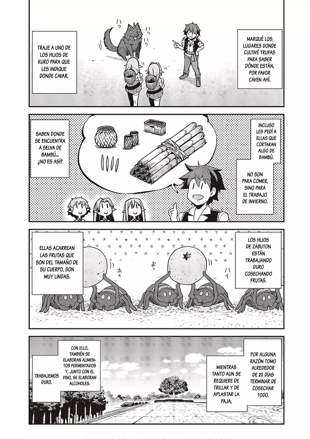 ISEKAI NONBIRI NOUKA Capitulo 258: Otoño Y Nuevos Residentes (2) página 4