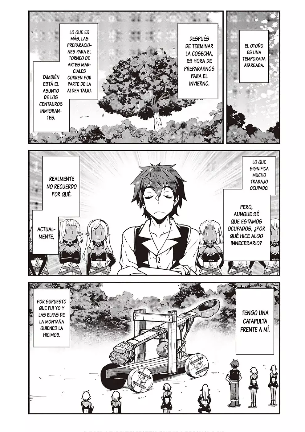 ISEKAI NONBIRI NOUKA Capitulo 264: Catapulta (1) página 5